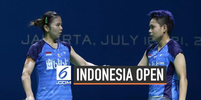 VIDEO: Greysia/Apriyani Tersingkir dari Indonesia Open 2019