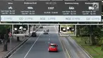 Kendaraan melintas di bawah rambu sistem jalan berbayar atau electronic road pricing ( ERP) di Jalan Merdeka Barat, Jakarta, Kamis (14/2). Meskipun rambu telah dipasang, penerapan ERP hingga saat ini masih terus dikaji. (Liputan6.com/Immanuel Antonius)