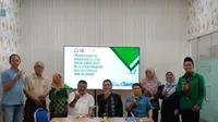 Delegasi LPUMKM dan PT Kaltim Bumi Energi Etan dan Sekolah Vokasi Undip menjajaki kerjasama pendirian pabrik biodiesel berbasis minyak jelantah. Foto: liputan6.com/edhie prayitno ige&nbsp;