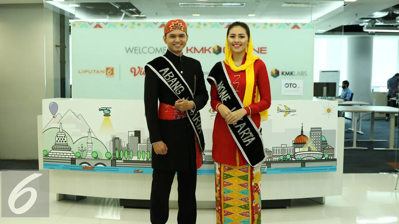 Abang None Jakarta 2016 Taufik Hidayat dan Yasmine Kurnia