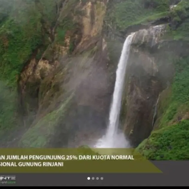 Kuota Pendakian Gunung Rinjani Turun Jadi 25 Persen Selama PPKM Mikro