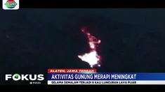 Meski luncuran lava pijar dan awan panas setiap hari keluar dari puncak Merapi, aktivitas warga tetap normal seperti biasa.