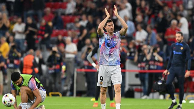 Foto: Reuni Lewandowski ke Allianz Stadium Berakhir Pahit, Barcelona Kalah 0-2 dari Bayern Munchen di Liga Champions