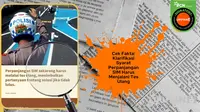 Cek Fakta: Klarifikasi Syarat Perpanjang SIM Harus Menjalani Tes Ulang