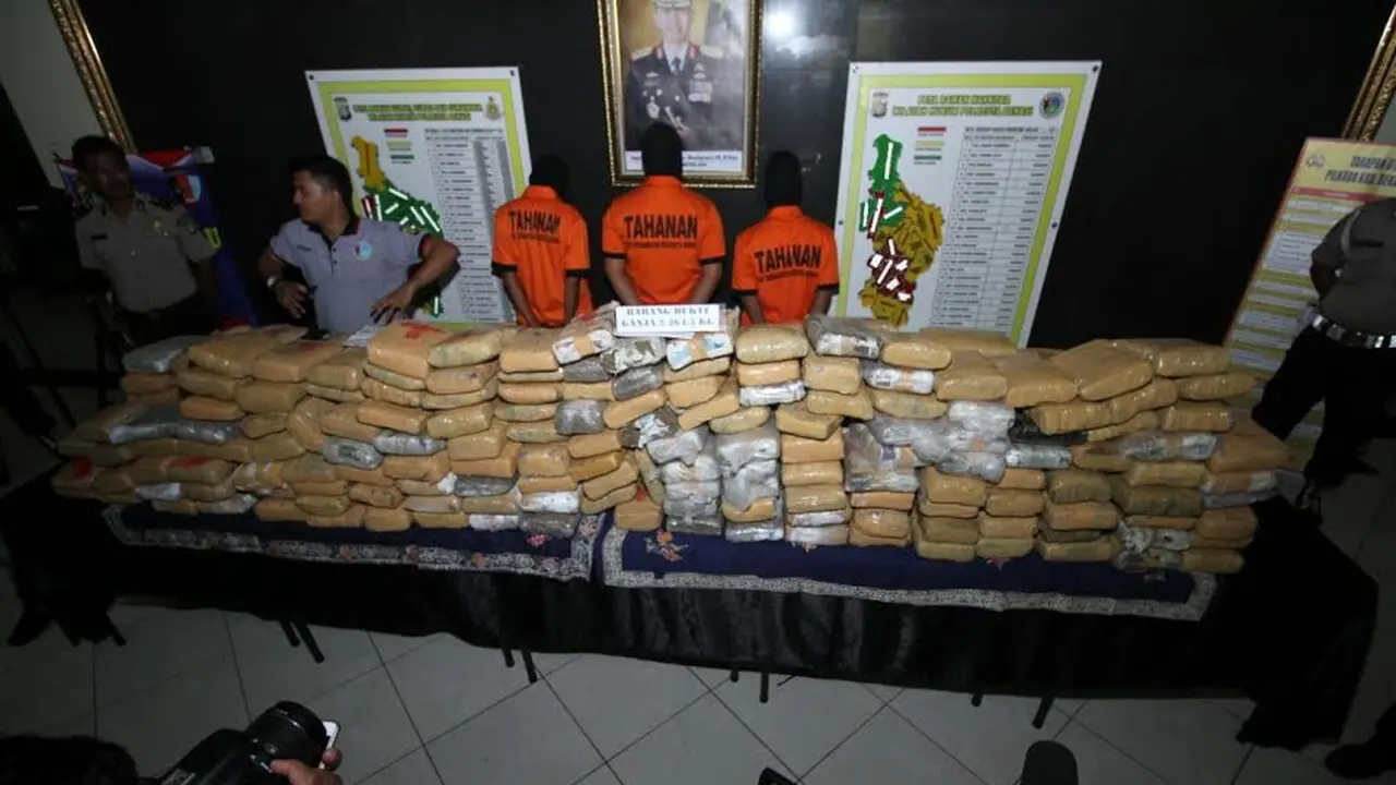 Barang bukti yang disita
