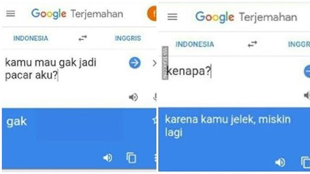 Google translate indonesia-inggris