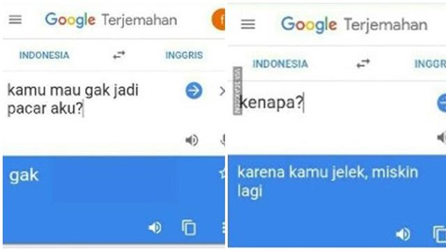 6 Terjemahan Di Google Translate Ini Hasilnya Kocak Sekaligus Bikin Emosi Hot Liputan6 Com