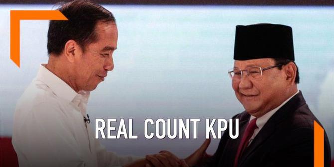 VIDEO: Real Count KPU 86 Persen, Jokowi Unggul 15 Juta Suara