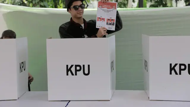 Al Ghazali dalam Pemilu 2019 (Sapto Purnomo/ Liputan6.com)