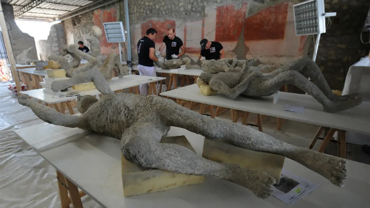 Situs arkeologi Pompeii (1)