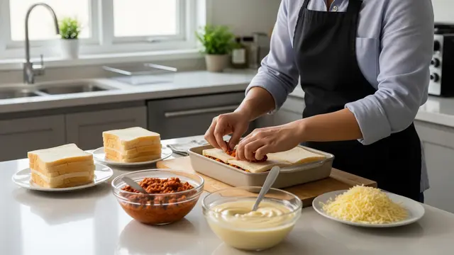 Resep Lasagna Roti Tawar