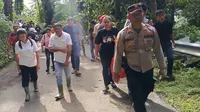 Longsor Melanda 3 Desa di Sitaro Sulut, Akses Jalan Terputus