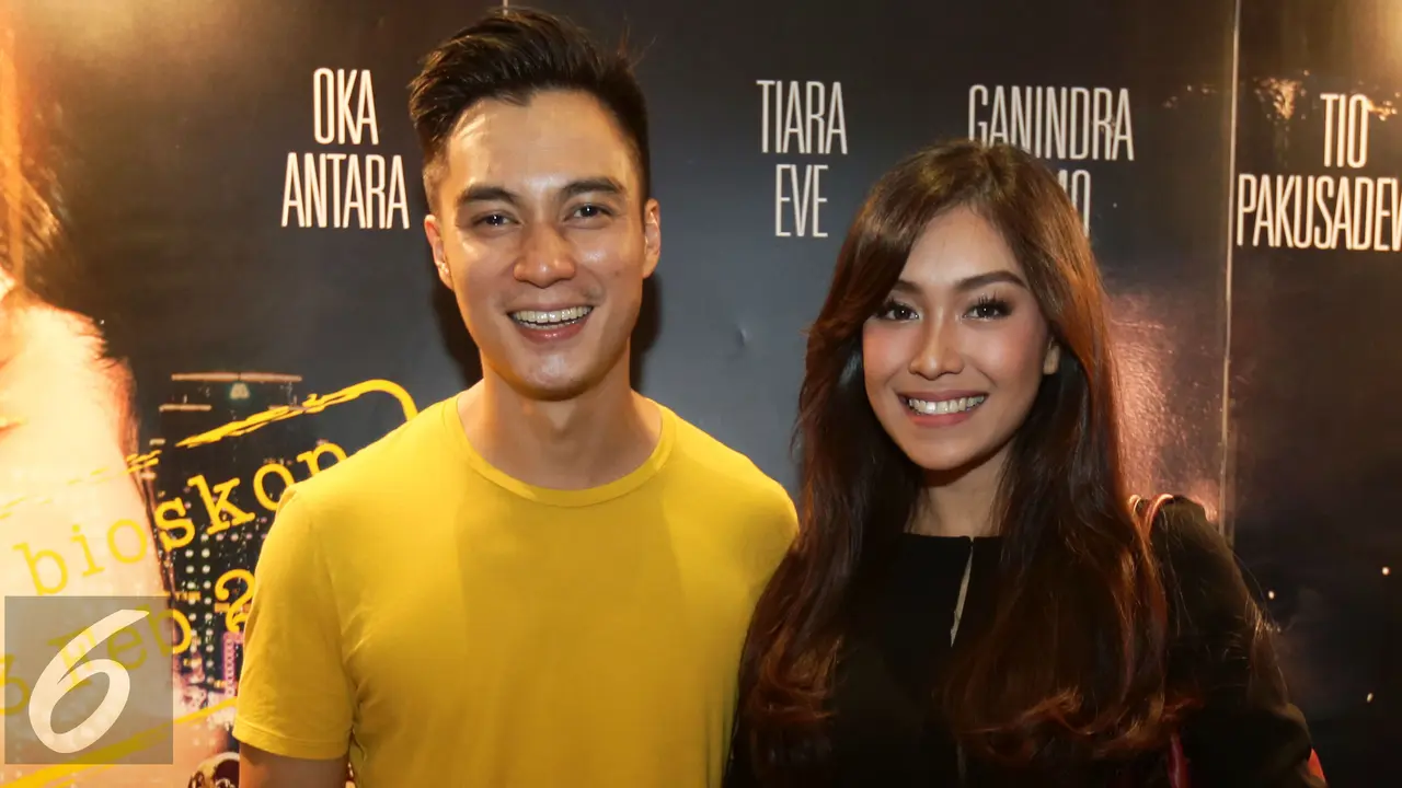 Baim Wong dan pacar, Luthya Sury Widjaya.