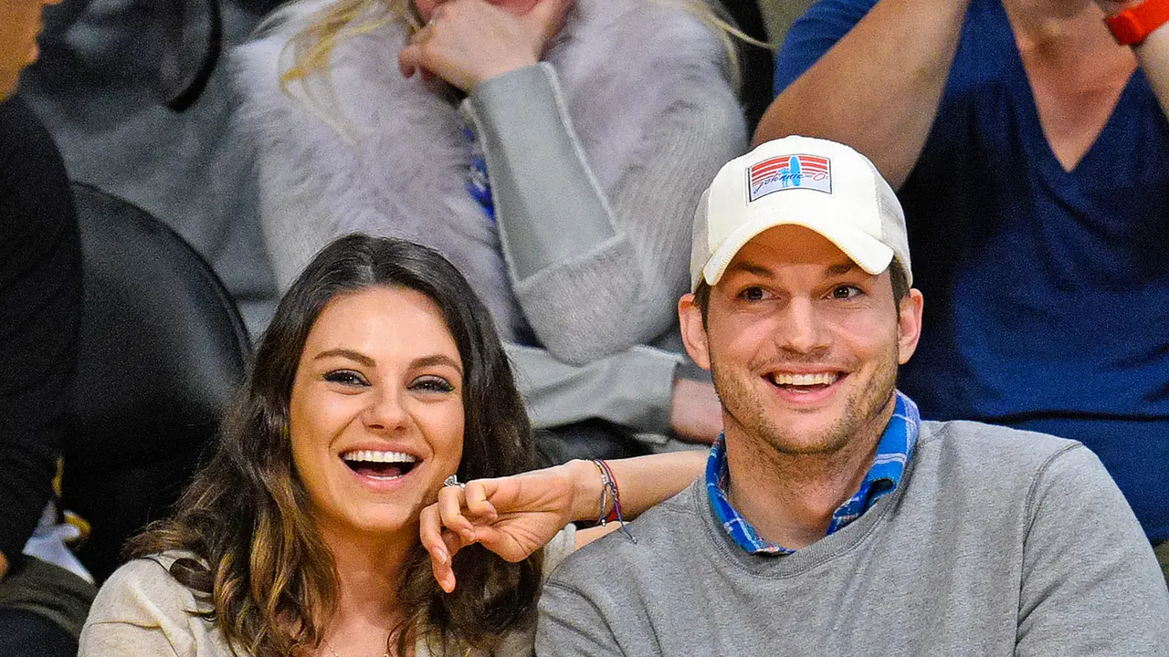 Ashton Kutcher dan Mila Kunis