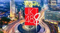 Publik memeriahkan ulang tahun Jakarta ke-488 dengan berbagai cara di jejaring sosial.