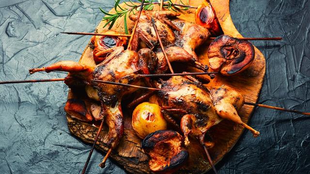 burung puyuh bakar