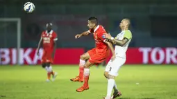 Pada debutnya bersama Persija, Maitimo bermain efisien dan menghasilkan 1 gol dan 1 assist. (Bola.com/Vitalis Yogi Trisna)