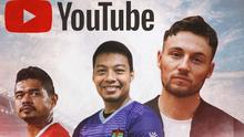 Ilustrasi - Bambang Pamungkas, Hamka Hamzah, Marc Klok dan Logo Youtube (Bola.com/Adreanus Titus)