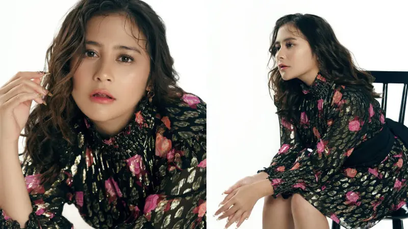 Gaya Pemotretan Prilly Latuconsina Bertajuk Timeless, Tampil Dengan Rambut Kriting