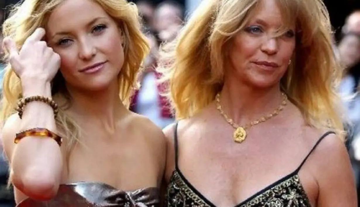 Goldie Hawn dan Kate Hudson. (via brightside.me)