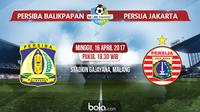Pertandingan Liga 1 Indonesia antara Persiba Balikpapan vs Persija Jakarta pada Minggu, 16 April 2017 di Stadion Gajayana Malang pukul 18.30 WIB. (Bola.com/Dody Iryawan)