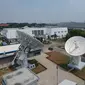 Kemkominfo melalui Badan Aksesibiltas Telekomunikasi dan Informatika (BAKTI Kominfo) telah merampungkan proses instalasi RFGW dan CSM di sebelas stasiun bumi untuk proyek Satelit Republik Indonesia 1 (Satria-1). (Istimewa)