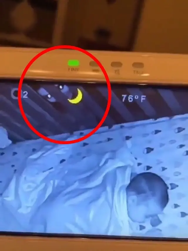 Viral, Sosok Mengerikan di Kamar Bayi Tertangkap Kamera CCTV Ini Bikin Merinding