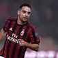 Gelandang AC Milan, Giacomo Bonaventura diklaim memiliki tawaran dari klub besar. (MARCO BERTORELLO / AFP)