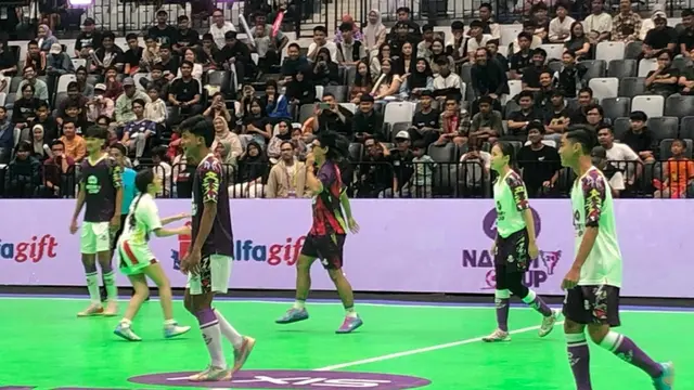 Fun Match Selebriti ANC 2024: Tim Evan Soumilena & Eca Japasal Taklukkan Sabreena Dressler & Bondol JPG Lewat Adu Penalti