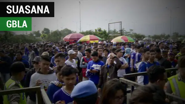 VIDEO: Suasana Stadion GBLA Sebelum Laga Persib Vs Persija