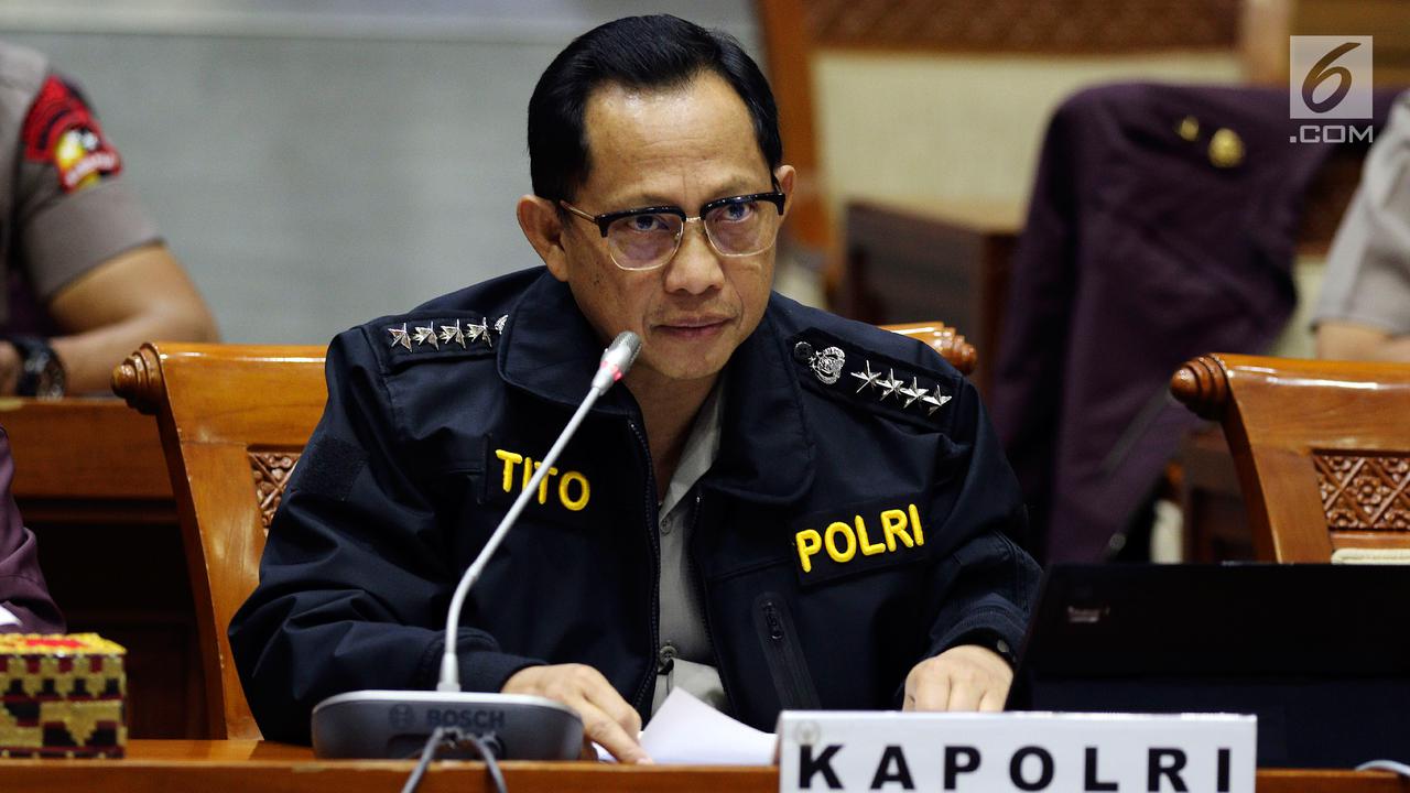 Bahas Anggaran, Kapolri Tito Karnavian Raker Dengan Komisi III DPR