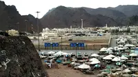 Lokasi pemakaman syuhada di Jabal Uhud, Kota Madinah, Arab Saudi. (Liputan6.com/Wawan Isab Rubiyanto)