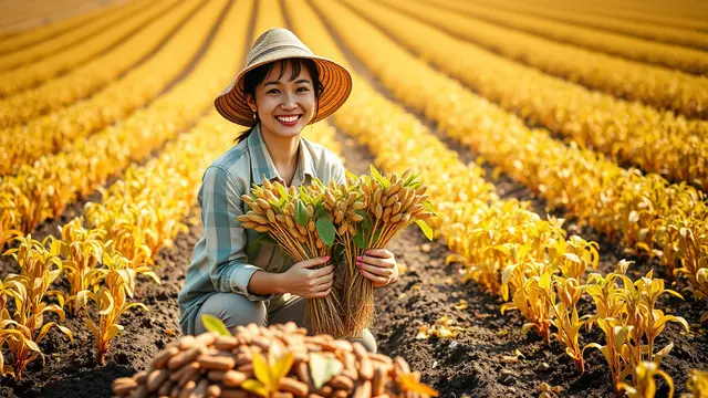 arti mimpi panen kacang tanah