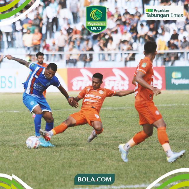 Semifinal Pegadaian Liga 2 - Persiraja Banda Aceh Vs PSBS Biak_Foto Pertandingan