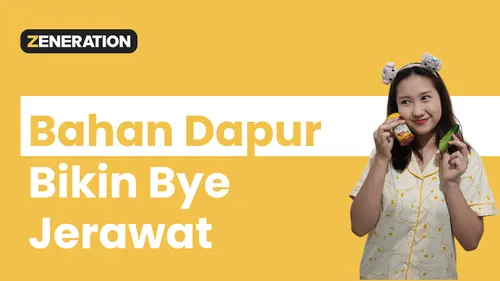 VIDEO: Bye Jerawat! Rahasia Kulit Mulus Ada di Dapur Kamu