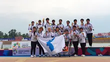 Tim putri traditional boat race Korea Bersatu di Asian Games 2018. (Bola.com/Riskha Prasetya)