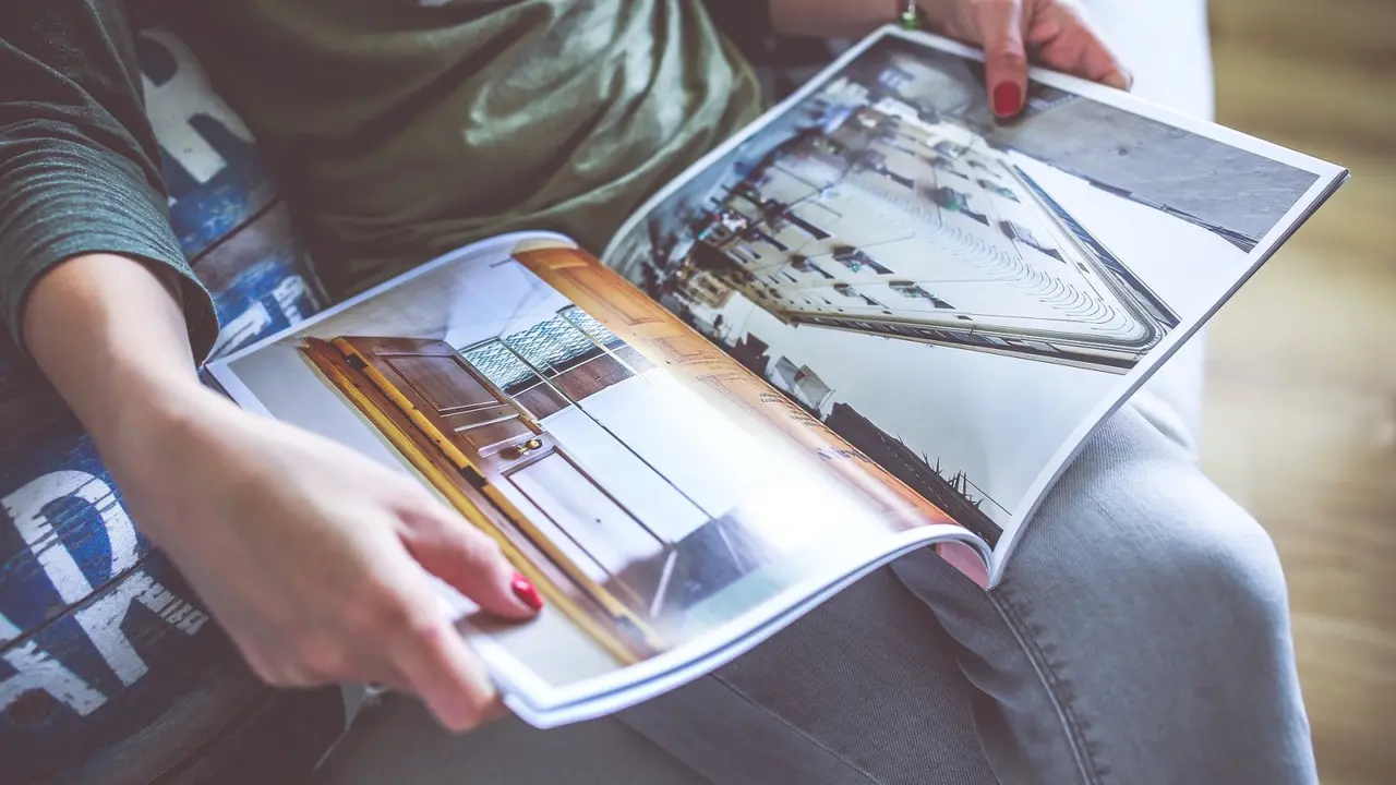 Ilustrasi majalah, katalog