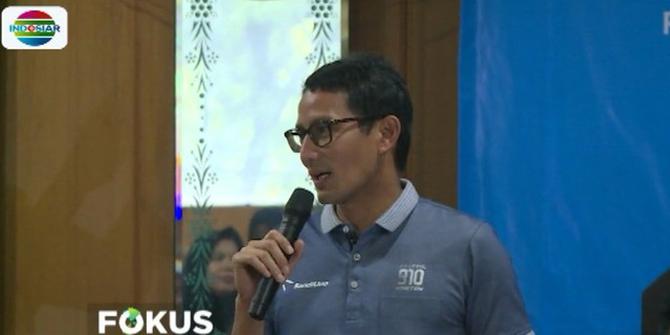 Sandiaga Uno Kunjungi Medan, Janjikan Perbaikan Ekonomi dan Lapangan Kerja