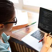 Ilustrasi pekerjaan di bidang IT