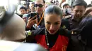 Sidang kasus dugaan pengancaman dan tindak pidana pencucian uang (TPPU) yang melibatkan aktris Nikita Mirzani kembali digelar di Pengadilan Negeri Jakarta Selatan, Kamis (21/8/2025). (KapanLagi.com/Budy Santoso)