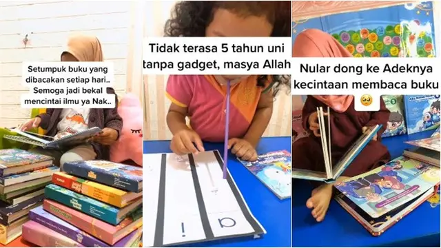 Viral Didikan Ibu pada Sang Anak Tanpa Gadget Selama 5 Tahun, Tuai Pujian