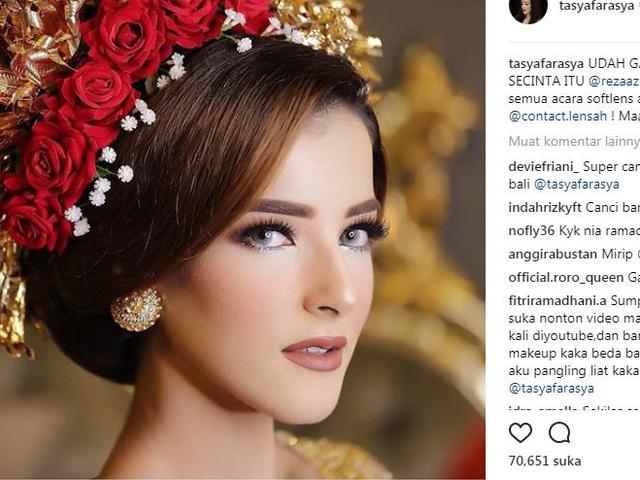 Tasya Farasya Wujudkan Pernikahan Impian Dari Adat Jawa Sampai Bali Fashion Beauty Liputan6 Com