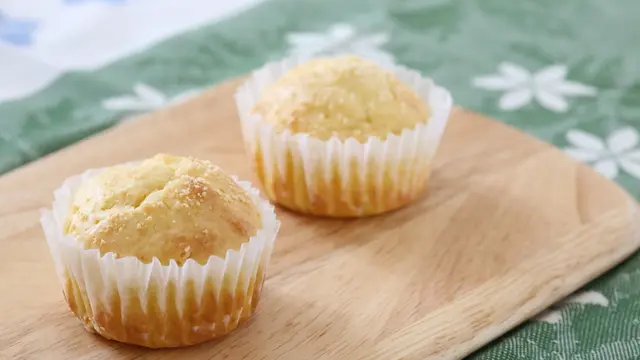 muffin keju