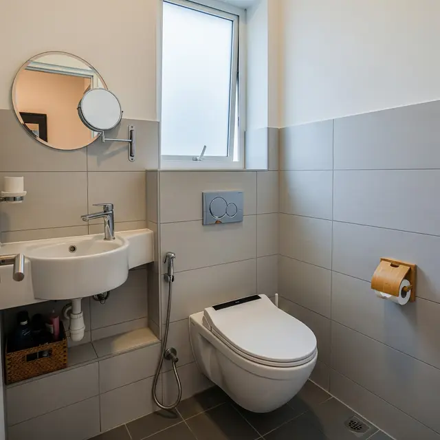 9 Model Desain Kamar Mandi Dalam Kamar, Solusi Privasi dan Estetika Modern
