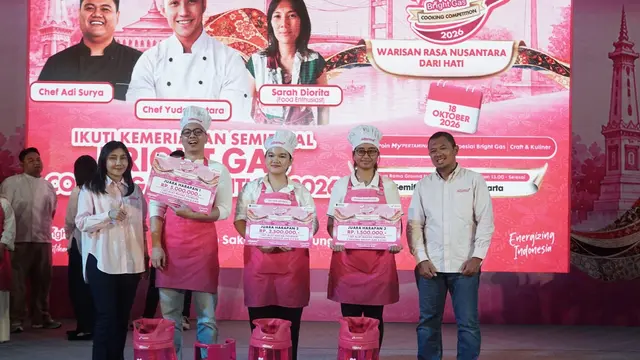 3 Finalis Bright Gas Cooking Competition 2026 dari Yogyakarta Siap Berlaga di Jakarta