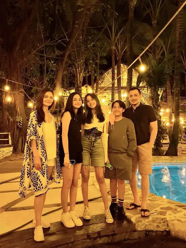 6 Momen Richard Kevin Suami Cut Tary Bersama Ketiga Anaknya, Ayah Idaman
