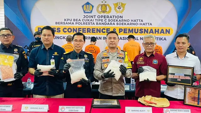 Bea Cukai Soekarno Hatta gagalkan penyelundupan sabu seberat 3,4 kilogram