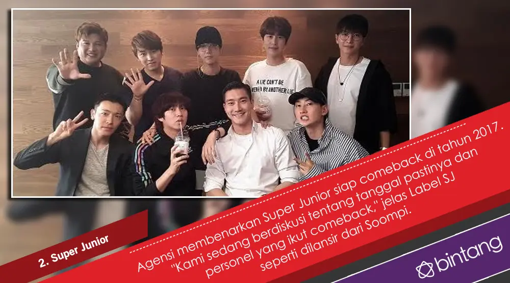 Bikin Heboh, 5 Comeback K-Pop Ini Sangat Dinanti. (Foto: Instagram/siwon1987, Desain: Nurman Abdul Hakim/Bintang.com)