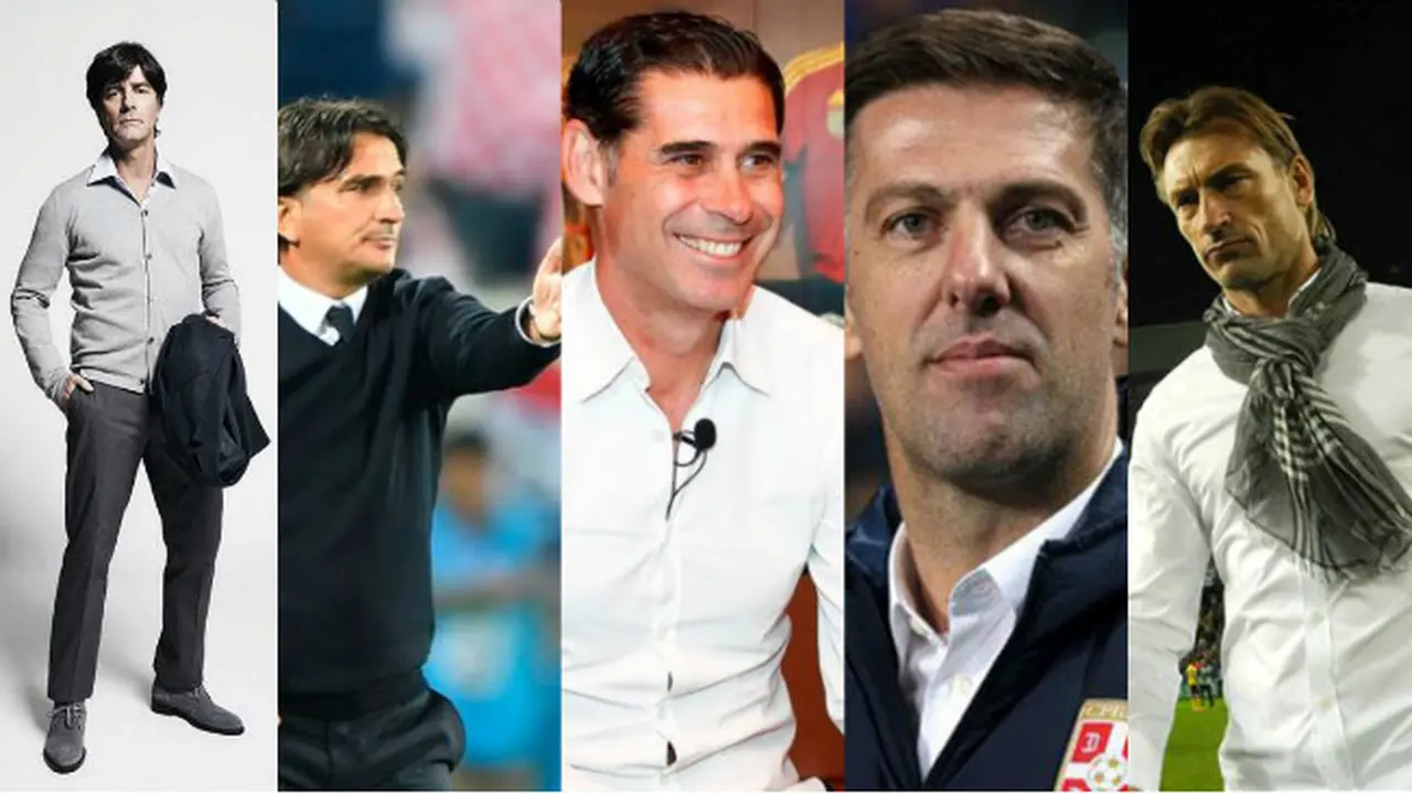 Dalam perhelatan Piala Dunia 2018 kali ini hadir beberapa pelatih muda yang ganteng dan modis.
