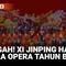 Presiden China Xi Jinping bersama para pemimpin negara menghadiri gala opera tradisional Tahun Baru 2026 di Beijing. Pertunjukan menampilkan karya klasik dan kreasi baru yang mencerminkan perkembangan seni opera tradisional China.